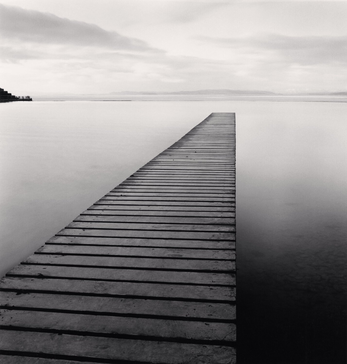 Plank Walk, Morecambe, Lancashire, England. Michael Kenna