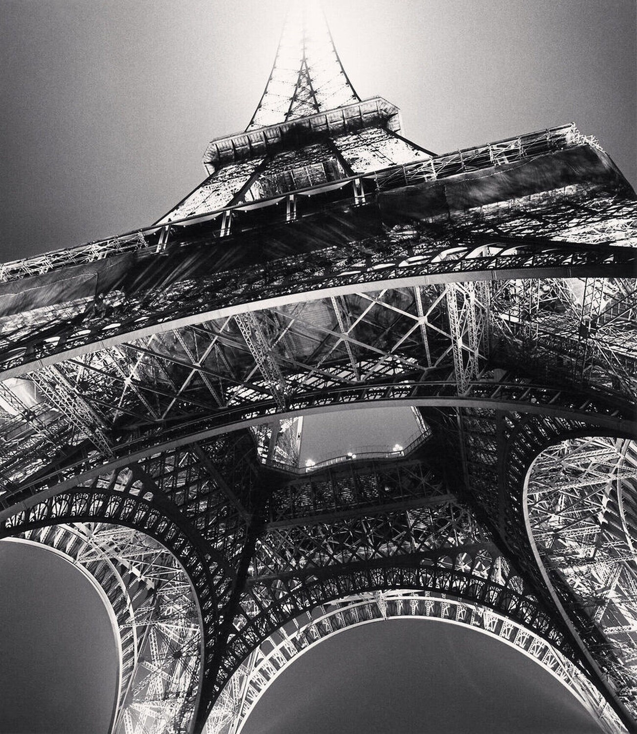Eiffel Tower, Study 3, Paris, France Michael Kenna
