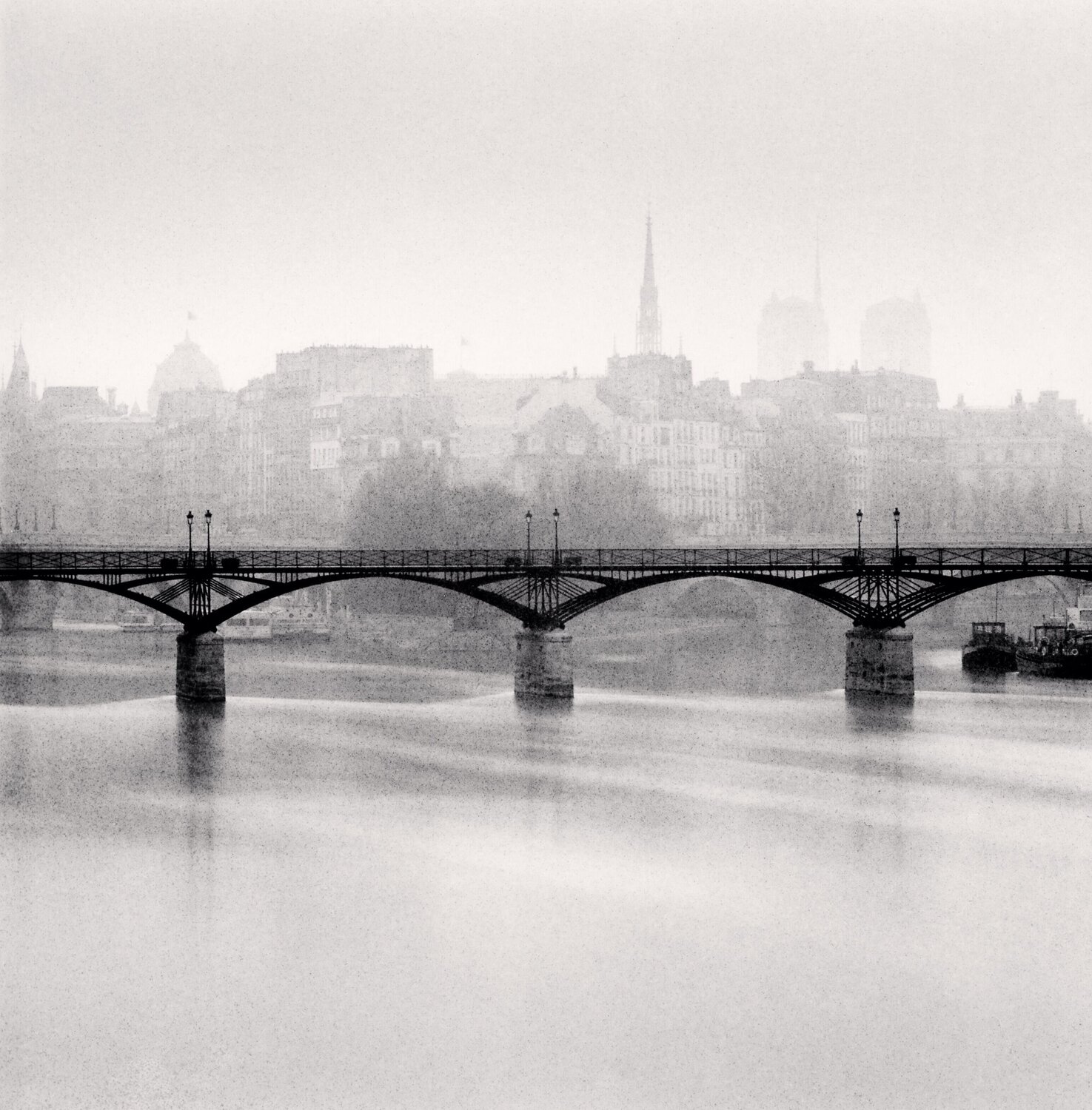 Pont des Arts, Study 3, Paris, France. Michael Kenna