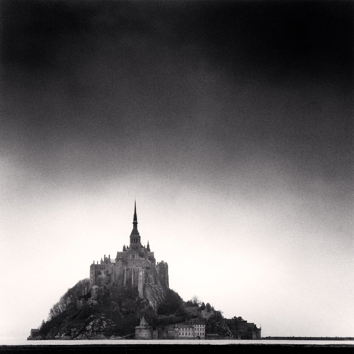 Mont St. Michel, France. Michael Kenna