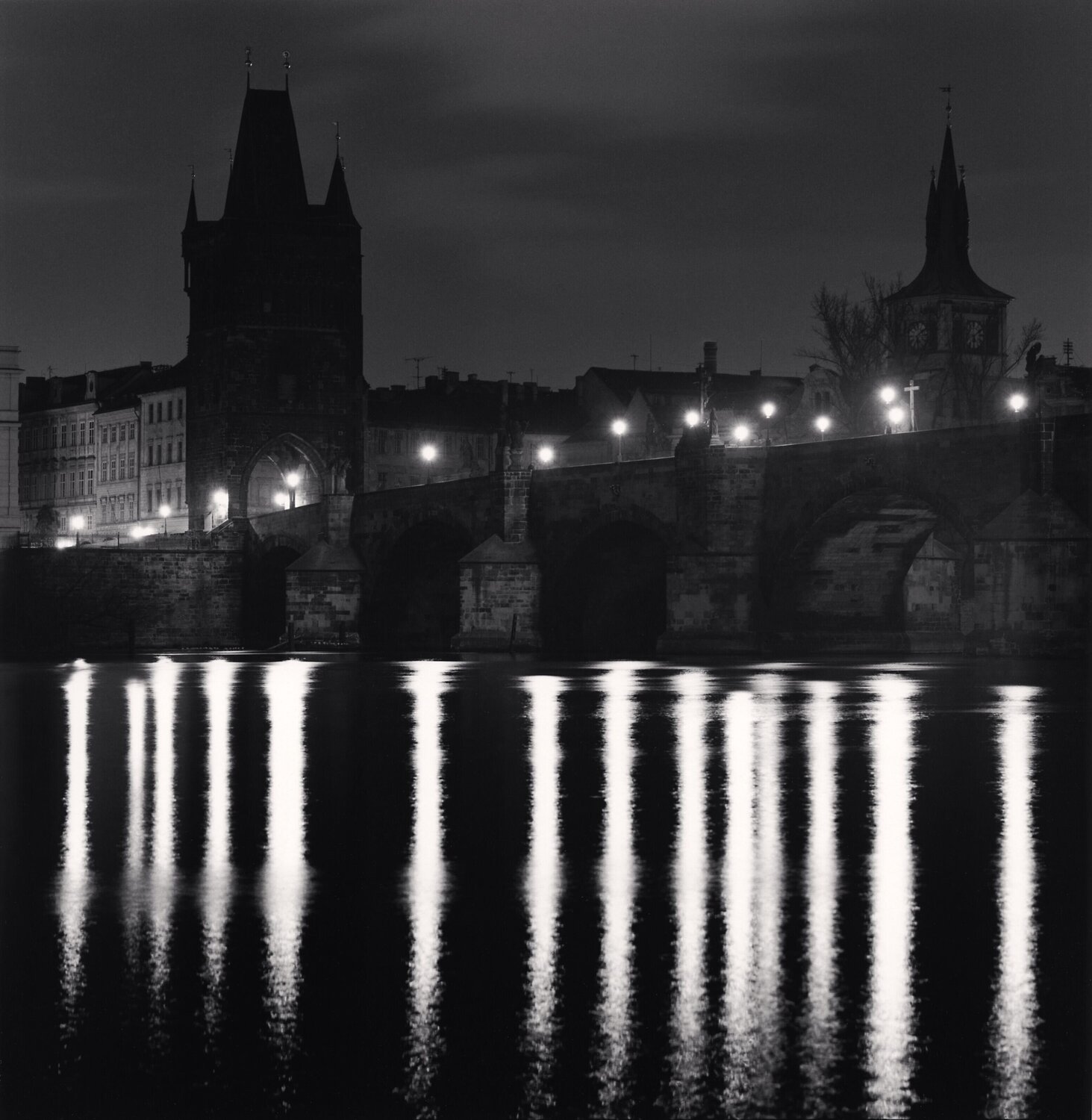 Charles Bridge, Study 10, Prague, Czech Republic. Michael Kenna