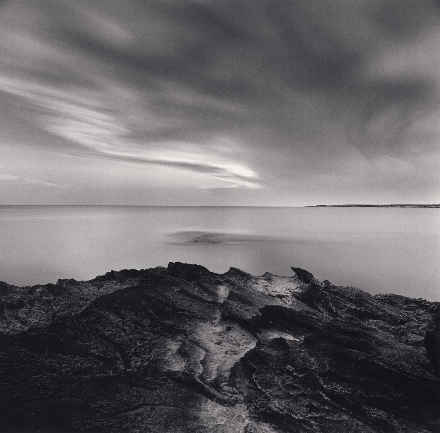 Dusk Seascape, Ses Covetes, Mallorca, Spain Michael Kenna