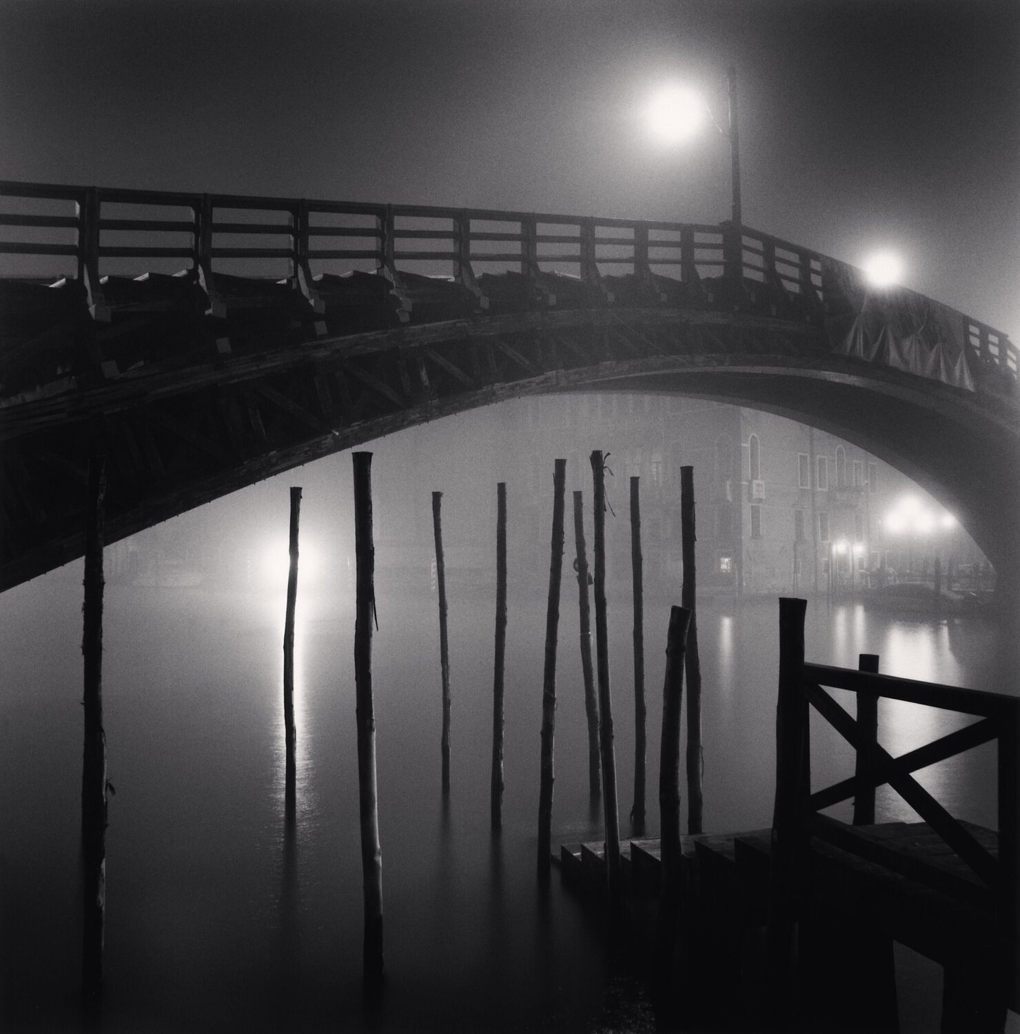 Ponte dell'Accademia, Venice, Italy. Michael Kenna