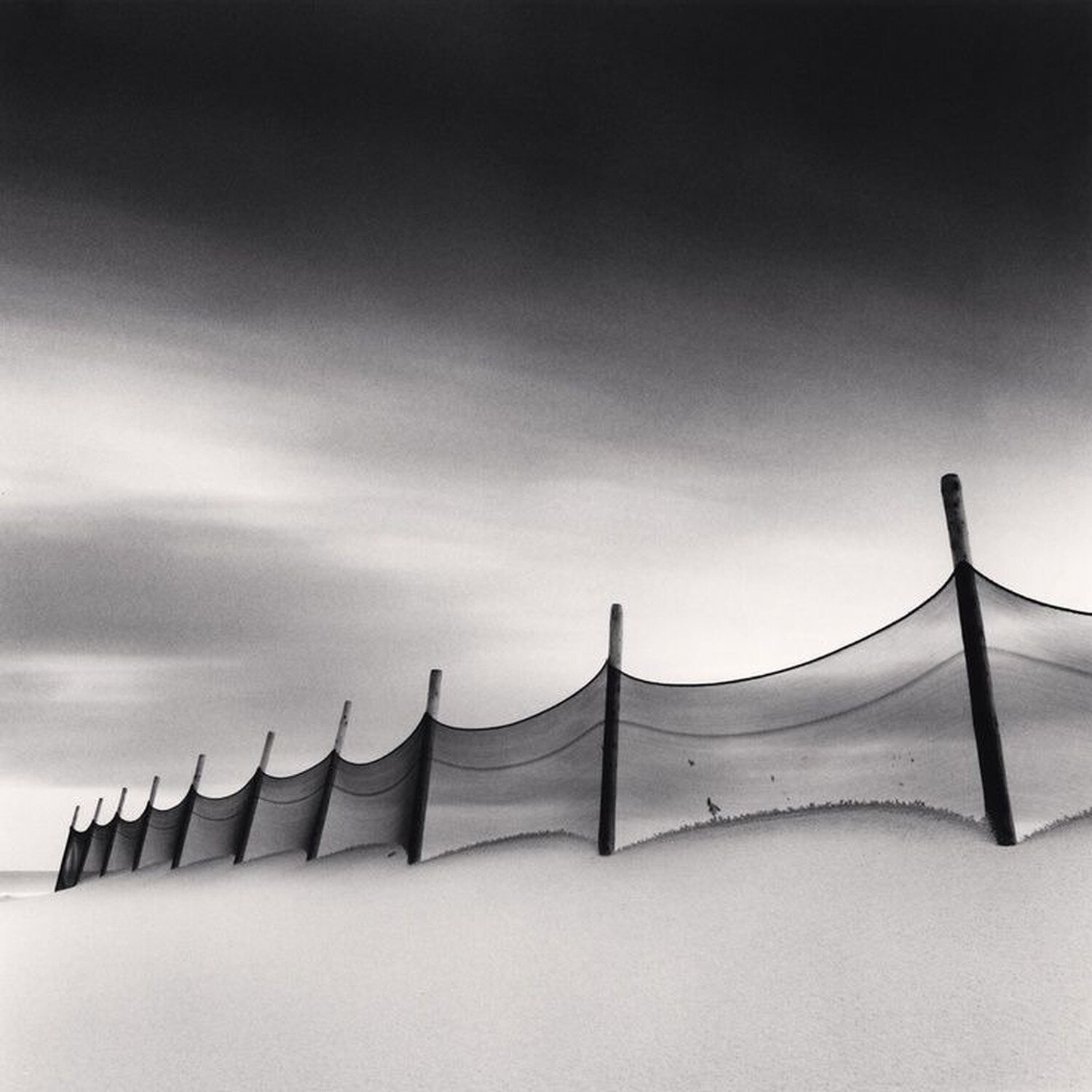 Wind-Swept Beach Michael Kenna