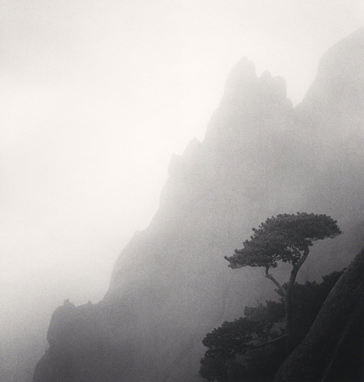 Huangshan Mountains, Study 23, Anhui, China Michael Kenna