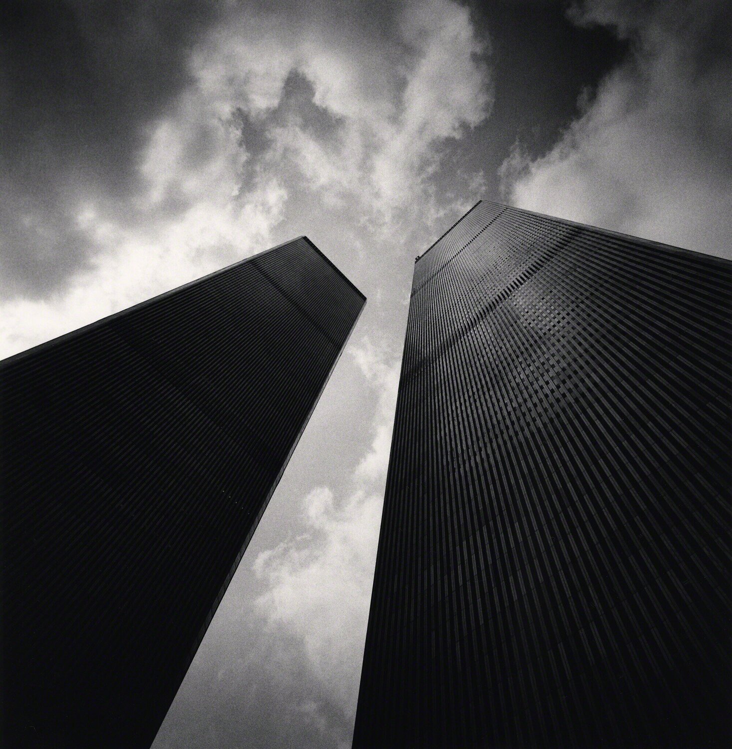 Twin Towers, Study 2, New York, New York, USA Michael Kenna Fotografie zu verkaufen