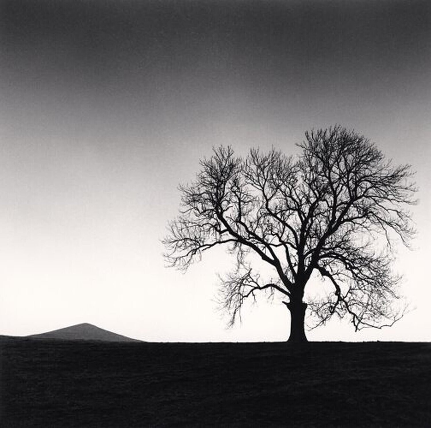 Mt. Cloud and Savior-Tree, Derbyshire, England Michael Kenna