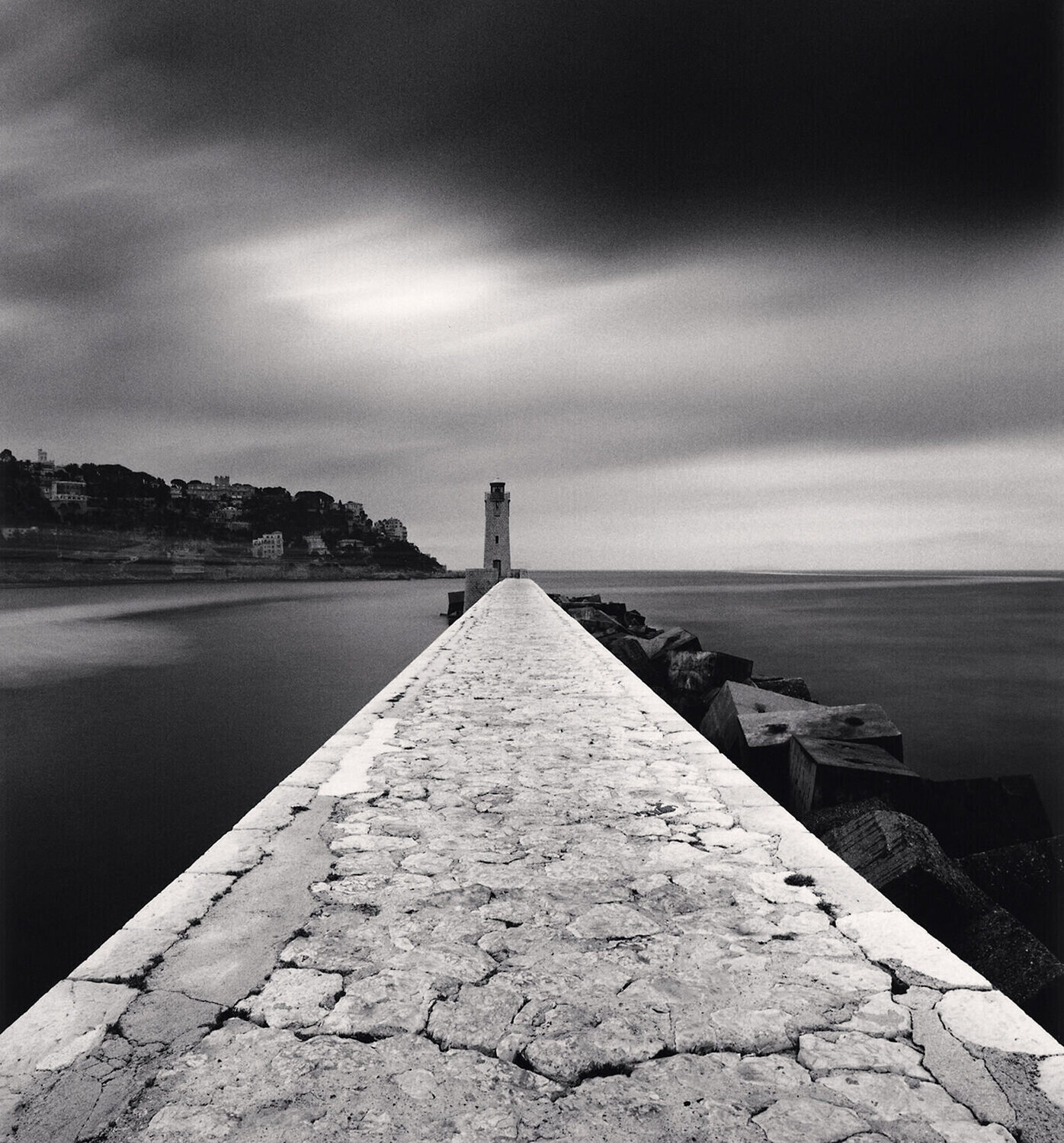 Quai Amiral Infernet, Nice, France Michael Kenna Fotografie zu verkaufen
