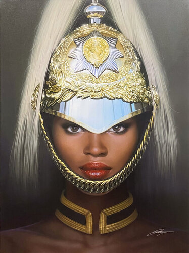 Naomi Queens Guard van Michael Moebius, Afdruk te koop op Singulart