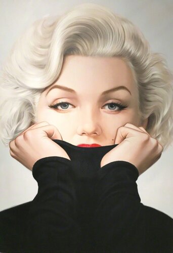 Marilyn - Sugar , 2018 van Michael Moebius, Afdruk te koop op Singulart