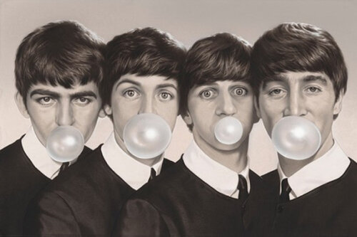 All you need is gum van Michael Moebius, Afdruk te koop op Singulart