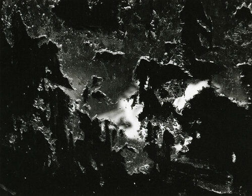 Resurrection (Peeled Paint on Windows, Jackson Street, Produce Area, San Francisco) by Minor White, Photography for Sale on Singulart