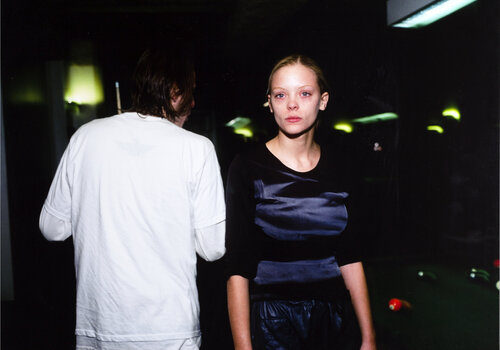 James and Kyle at pool hall, New York City by Nan Goldin, 사진 for Sale on Singulart