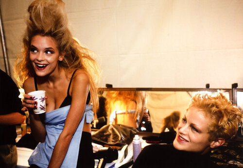 James and Caroline Murphy backstage, Ghost Show, New York City by Nan Goldin, 사진 for Sale on Singulart
