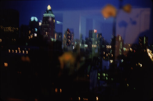 View by night from my window, Roosevelt Hospital, NYC by Nan Goldin, 사진 for Sale on Singulart