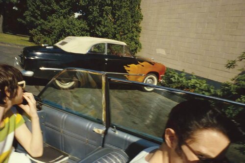 Flaming car, Salisbury Beach, NH by Nan Goldin, 사진 for Sale on Singulart