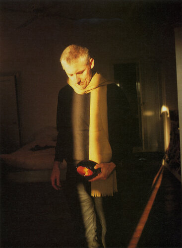 Pavel with a persimmon. NYC. 1997 by Nan Goldin, 사진 for Sale on Singulart
