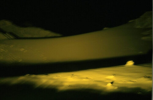 Desert at Night, Aswan, Egypt. 2003 par Nan Goldin, Photographie en vente sur Singulart