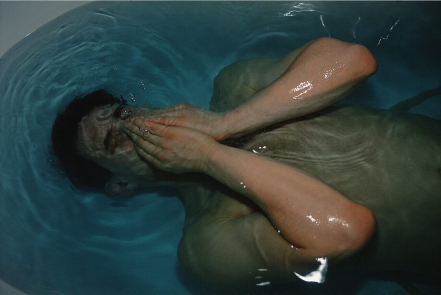Clemens under water, Sag Harbor, NY Nan Goldin