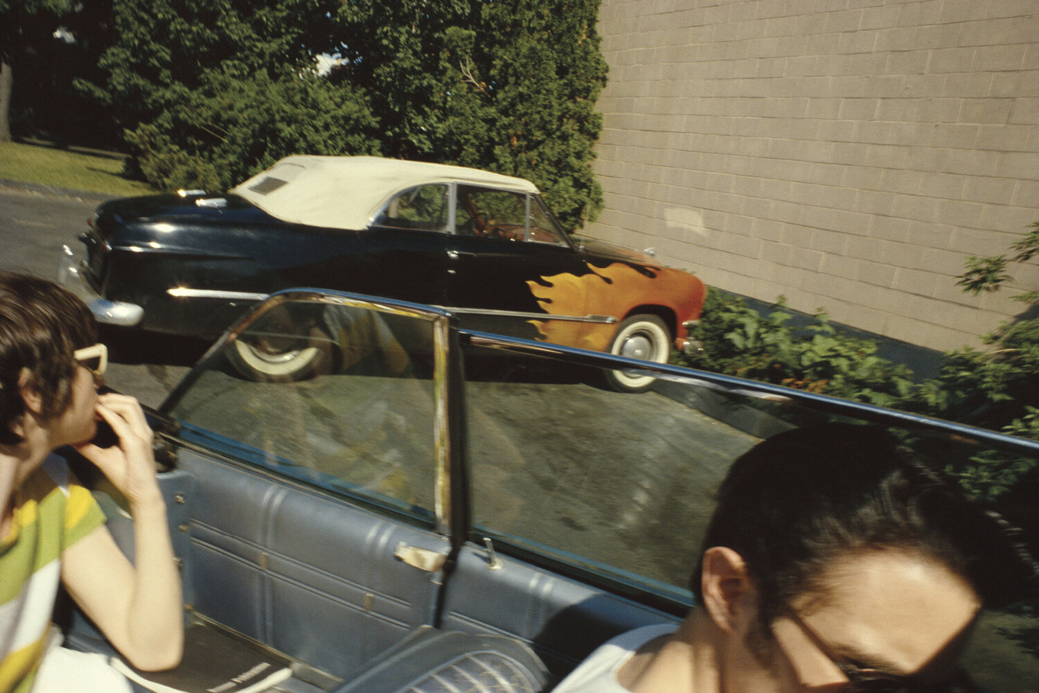 Flaming Car Nan Goldin