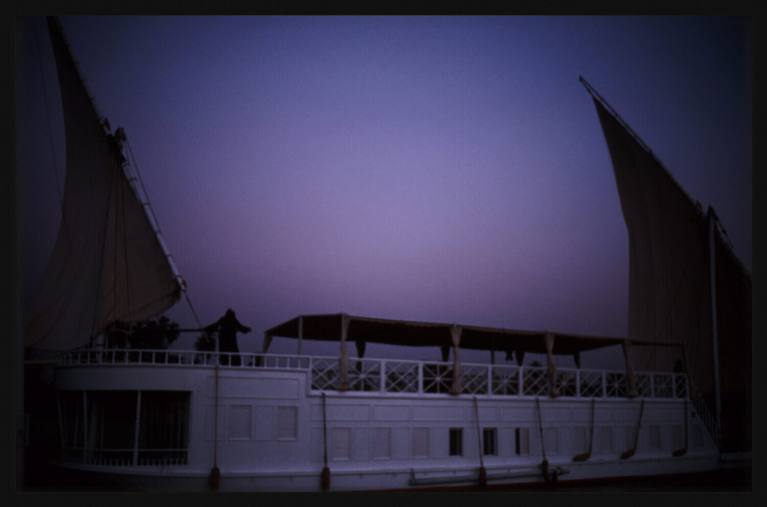 Ship on the Nile, Aswan, Egypt Nan Goldin