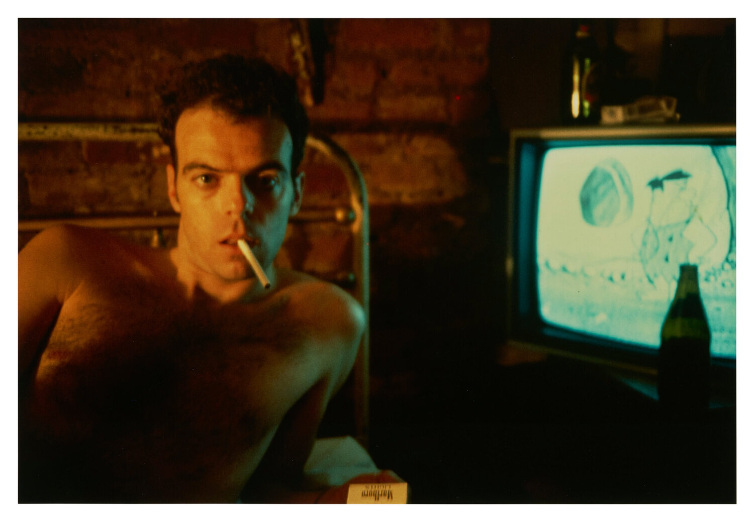 Brian with the Flintstones, NYC Nan Goldin