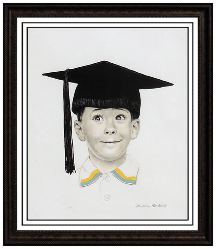 The Big Day van Norman Rockwell, Afdruk te koop op Singulart
