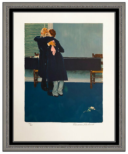 Then for Three Minutes, or Maybe Four van Norman Rockwell, Afdruk te koop op Singulart