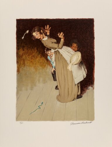 There wasn't no harm in them (from Huckleberry Finn) di Norman Rockwell, Stampa in vendita su Singulart