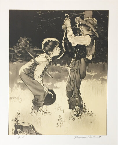 Tom by Norman Rockwell, 인쇄 for Sale on Singulart