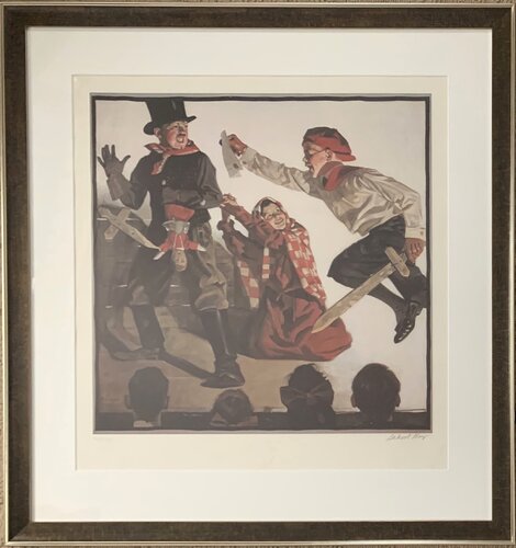 School Play by Norman Rockwell, Print for Sale on Singulart