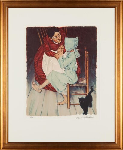 My Hands Shook par Norman Rockwell, Édition en vente sur Singulart