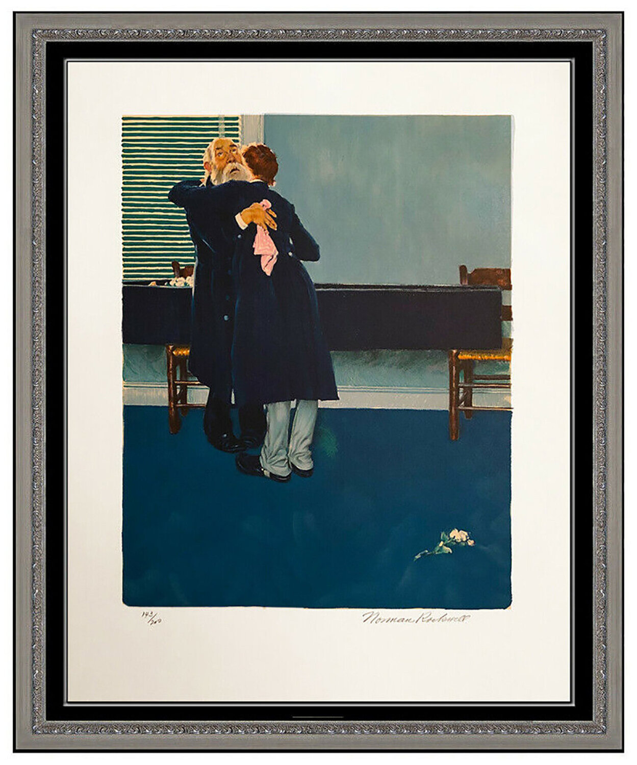 Then for Three Minutes, or Maybe Four Norman Rockwell Druck zu verkaufen