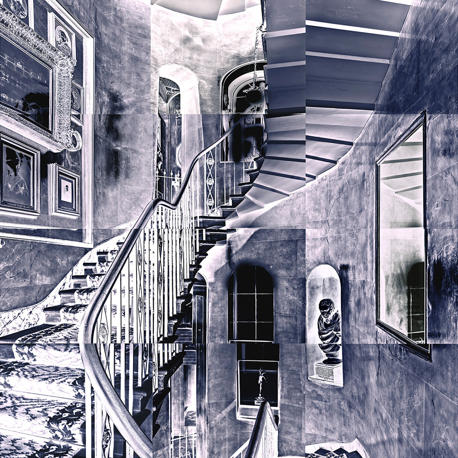 MVSEVM IX (Sir John Soane Staircase) Ola Kolehmainen Fotografia in vendita