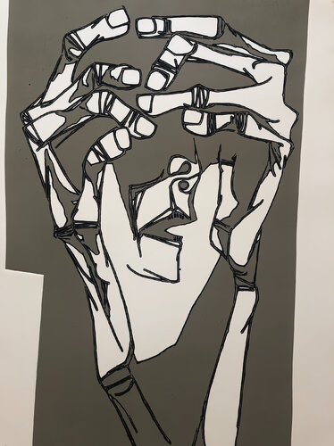Las manos del terror by Oswaldo Guayasamín, Print for Sale on Singulart