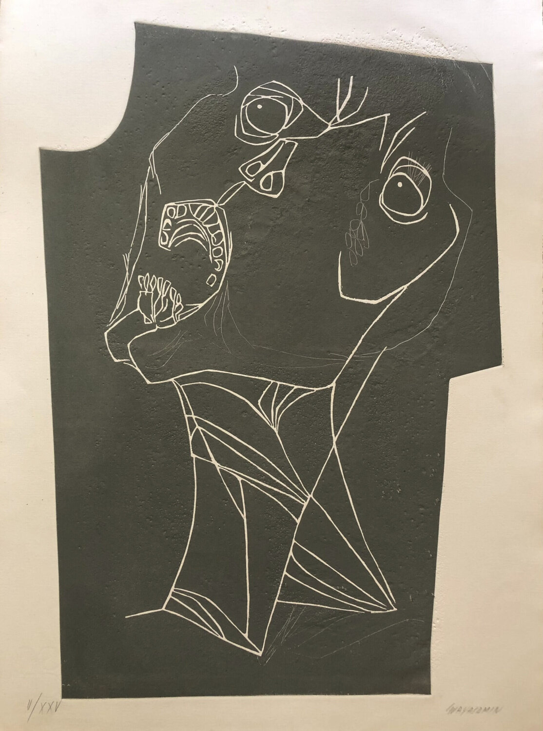 El grito 3 - Variante Oswaldo Guayasamín