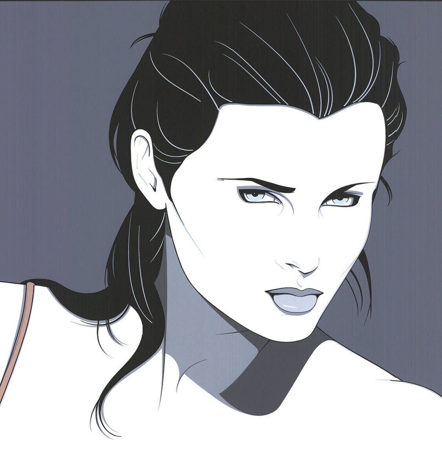 Patrick Nagel、パトリック・ナゲル、【Untitled 20】 1980s Vintage Patrick Nagel 大判ポスター Sunglasses