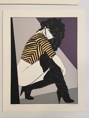 Patrick Nagelのシルクスクリーン Patrick Nagel - Silkscreen by Dumas - 1988 - Offset Poster