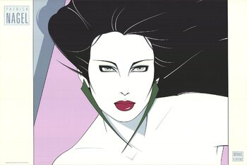 Patrick Nagelのシルクスクリーン Patrick Nagel New Now