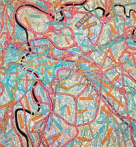 Rome by Paula Scher, 인쇄 for Sale on Singulart