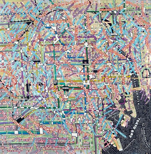 Tokyo by Paula Scher, 인쇄 for Sale on Singulart