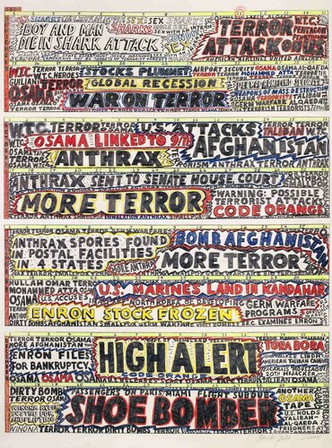 Shock and Awe by Paula Scher, 종이 for Sale on Singulart