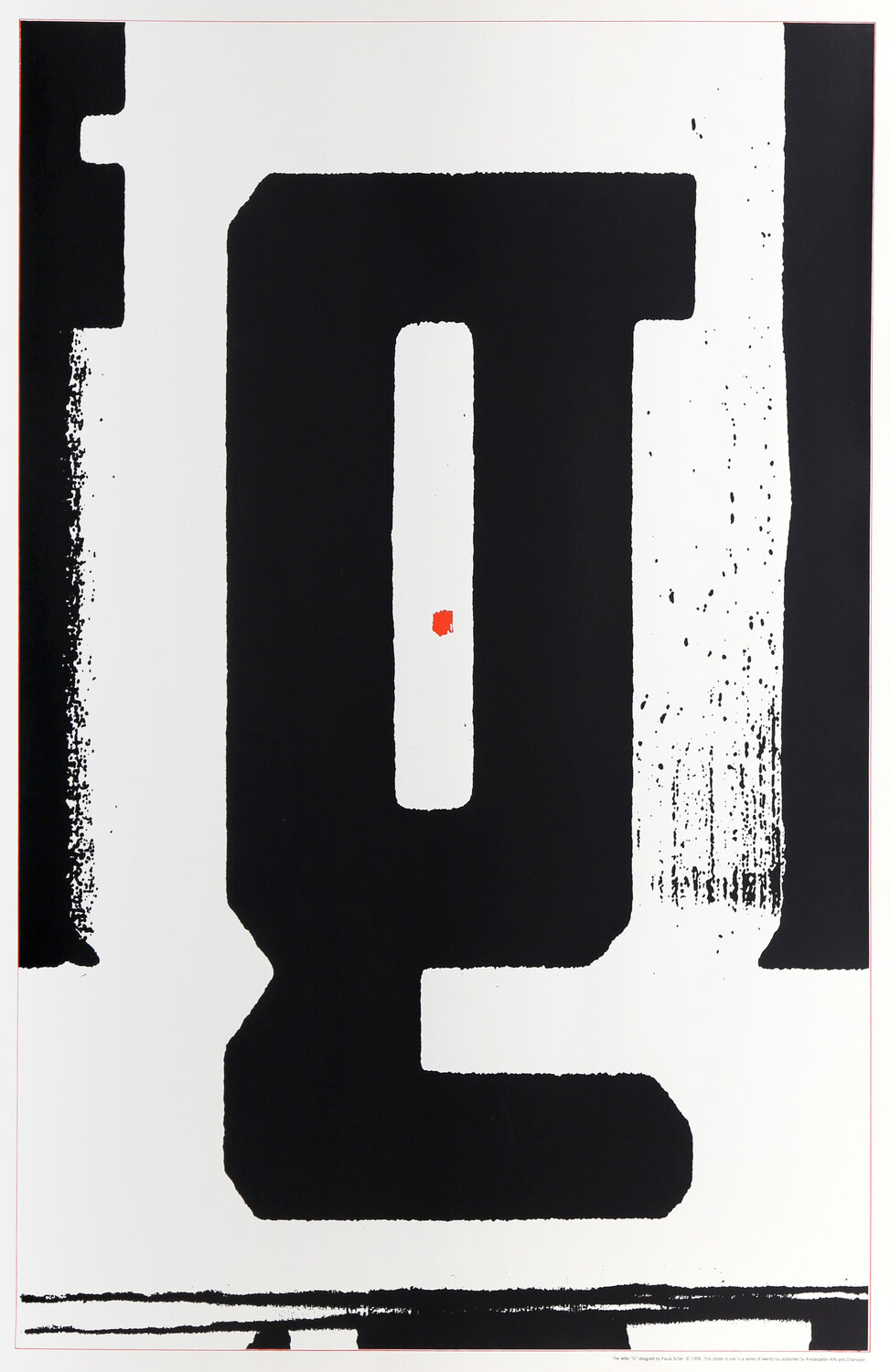 The Letter G Paula Scher Druck zu verkaufen