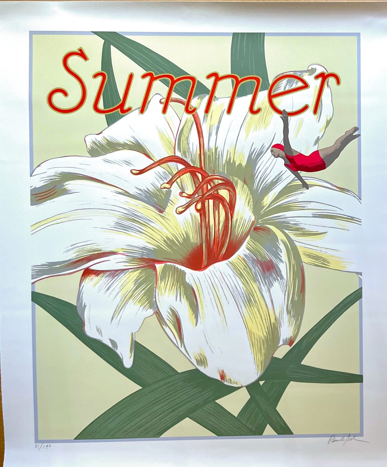 Paula Scher - Summer Paula Scher Stampa in vendita