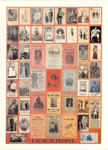 U if for Unusual People van Peter Blake, Afdruk te koop op Singulart