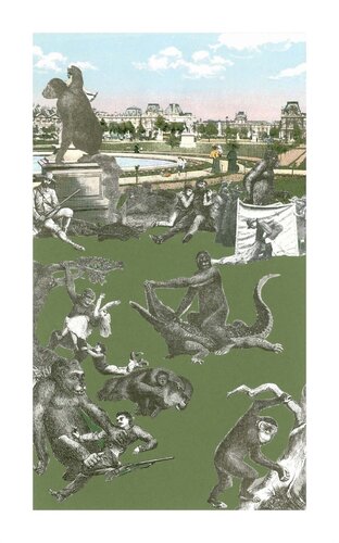 Paris, The Day the Apes Escaped van Peter Blake, Afdruk te koop op Singulart