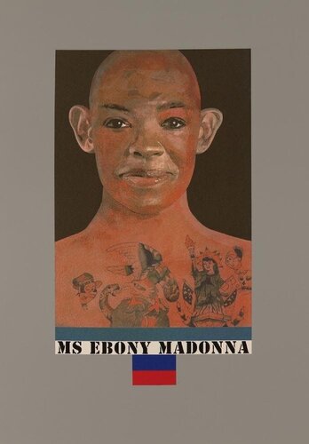 Ms Ebony Madonna van Peter Blake, Afdruk te koop op Singulart