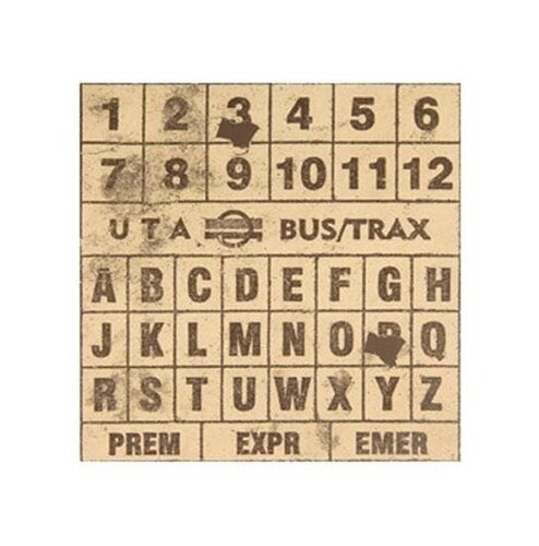 Appropriated Alphabets 2 Bus Ticket di Peter Blake, Stampa in vendita su Singulart