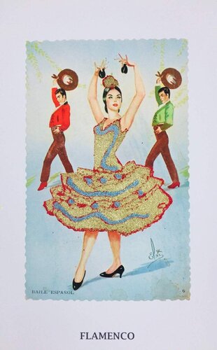 Reclaimed Icons, Flamenco di Peter Blake, Stampa in vendita su Singulart