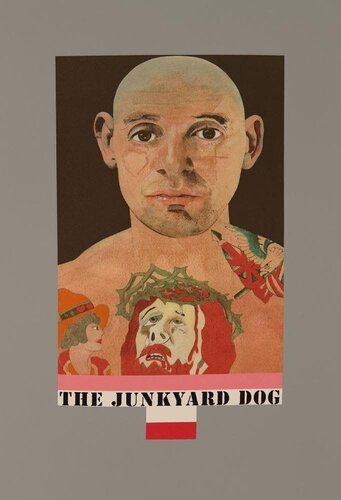 The Junkyard Dog di Peter Blake, Stampa in vendita su Singulart